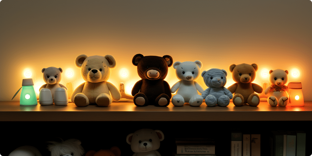 Les différents types de veilleuses pour bébé